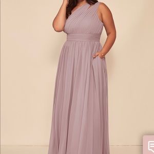 Azazie Vintage Mauve Bridesmaid dress
